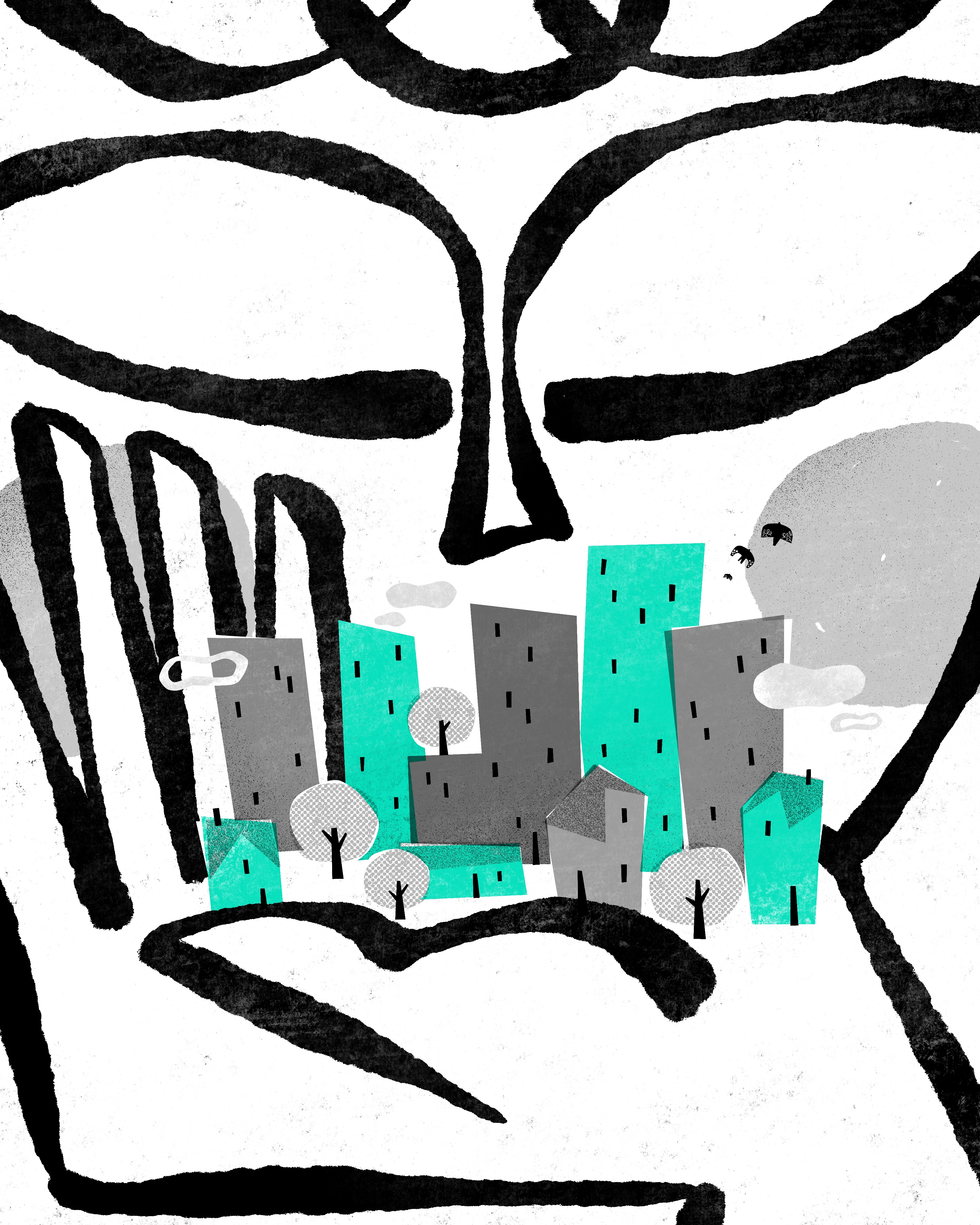 Sustainable Cities Icon